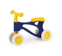 LENA - My First Scooter blu-giallo - Monopattino per bambini da 18 mesi, per interno ed esterno, 48 cm, assi in acciaio zincato da 6 mm, certificato TÜV & GS, Made in Europe
