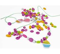 LENA Perline di Legno - Cupcake - 1 pz.