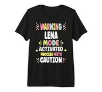Lena Personalized Women's Gift Custom Lena Maglietta Premium