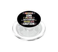 LENA Personalized Women's Gift Custom LENA PopSockets PopGrip per MagSafe