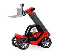 Lena- Veicolo Giocattolo, Colore Rosso/Nero, 04513