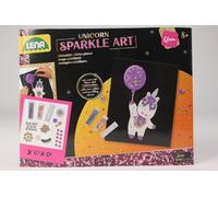 Lena- Unicorno Sparkle Art, Scatola Pieghevole, 42724