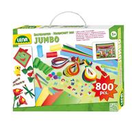 Lena 42629 case with Various Material for handcrafts, with Foam Rubber, Paper, B