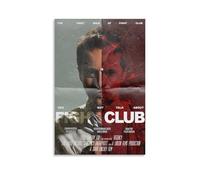 Lenaeo Poster Fight Club Movie Vintage Collage per camera da letto, 30 x 45 cm