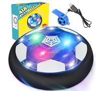 lenbest Pallone Calcio Fluttuante - Giochi Bambini 2 3 4 Anni - Giochi Calcio LED Ricaricabile - Giocattoli Giochi Bambino 4 5 6 7 8 9 10 Anni Maschio Regalo