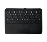 lenboes Poggiapolsi per laptop con tastiera americana e touchpad di ricambio per HP Chromebook 11 G9 EE (Intel) M47382-001 M51829-001 (non per 11MK G9 EE)