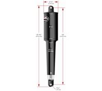 Lenco 15059-001 Trim Tab 102S Attuatore 12V Corsa 4-1/4 Per Barca Da Sci Stabili