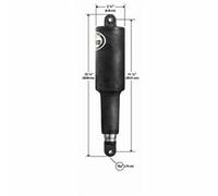 Lenco 15060-001 Attuatore 102HD Tempi 4-1/4 " Foro 5/16 " Orlo Scheda Barca