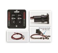 Lenco 15171-001 LED Tattile Interruttore Pezzo Unico 12-24V per Doppio Attuatore