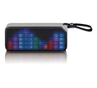 Lenco BT-191 Stereo portable speaker 7W Black, Grey - Portable Speakers (2.0 channels, 7 W, Wired & Wireless, Stereo portable speaker, Black, Grey, Splash proof)