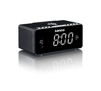 Lenco CR-550 Radiosveglia, Nero