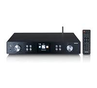 Lenco DIR-250 - Radio internet con DAB+, Bluetooth V5.0, Spotify Connect, schermo TFT LCD da 3,2", con telecomando e 2 antenne, colore: nero