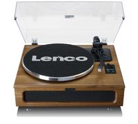 Lenco Giradischi LS-410WA Cinghia 33,45 Giri Marrone con Bluetooth
