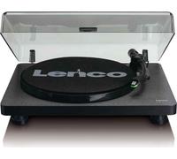 Lenco Giradischi Trazione a Cinghia 33/45 giri Uscite RCA + USB Nero L-30