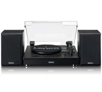Lenco LS-101BK piatto audio Giradischi con trasmissione a cinghia Con Diffusori