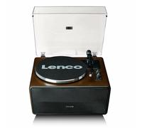 Lenco LS-470 Giradischi in legno con 4 diffusori integrati Potenza totale 70W RM