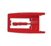 Lenco N-10 - Ago per giradischi, ago di ricambio, per Lenco, Classic Phono e ICES, colore rosso