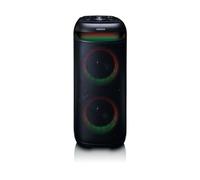 Lenco PA-210BK Altoparlanti Bluetooth Stereo Lichteffekte black Altoparlante