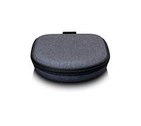 Lenco PBC-50 - Custodia Discman con power bank integrata, 5000 mAh, con cavo micro USB, ingresso e uscita, colore: Grigio
