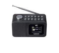 Lenco, Radiosveglia Bluetooth/DAB+/FM modello CR-625 con schermo LCD e antenna