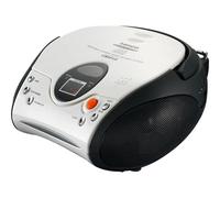 Lenco SCD-24 Digitale FM 87,5 108 MHz Lettore CD SCD-24 Schwarz/Silber