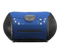 Lenco SCD-24 Digitale FM Lettore CD LCD Nero Blu Radio SCD24BLAU/SCHWARZ
