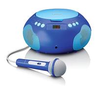 Lenco SCD-620BU - Radio/lettore CD con microfoon - Blauw