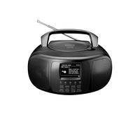 Lenco, SmartRadio DAB+ / FM / Bluetooth / CD Portatile con Schermo a Colori