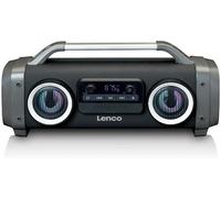Lenco SPR-100 Portatile Altoparlanti Stereo Grigio