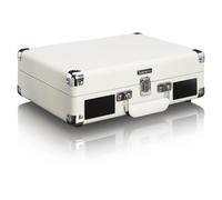 Lenco TT-115CR Giradischi con trasmissione a cinghia Manuale Crema Pelle Metallo