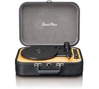 Lenco TT-116BK Giradischi Gpo Attache (Nero) A Valigetta Retro Con Usb Funzione Record