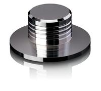 Lenco TTA-076SI Stabilizzatore Vinile, Peso Platino 428 g, Migliora Il Suone, Riduce Le Vibrazioni, Base Morbida, Design Cromato Elegante, Accessorio Anti-Risonanza per Giradischi
