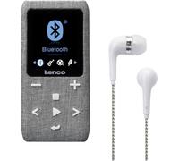 Lenco Xemio-861 - Lettore MP3 Bluetooth, scheda Micro SD da 8 GB, Bluetooth, radio FM, funzione memo vocale, display TFT da 1,8", funzione e-book, memoria fino a 64 GB, colore: Grigio