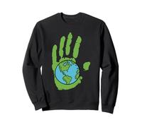 Lend A Hand - Earth Freedom Love World Peace, Uomini Donne Bambini Felpa