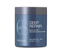LENDAN - Maschera riparatrice per capelli - Deep Repair - 500 ml - per capelli danneggiati e devitalizzati - con cheratina idrolizzata - Idrata e ripara - Aumenta la lucentezza dei capelli - Anti