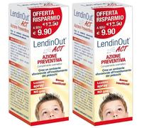 Lendinout Act Azione Preventiva Spray 100 Ml 2x100 ml Spray