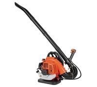 LENDISIY Soffiatore per foglie a benzina, trasportabile, 43 CC, 2 tempi, motore a benzina, soffiatore da giardino come zaino, 0,2 m³/s, con serbatoio del carburante da 1,2 l, cinghia di trasporto, per