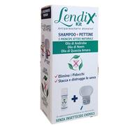 Lendix kit shampoo 150ml + pettine premium antipidocchi