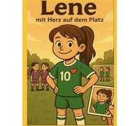 Lene mit Herz auf dem Platz
