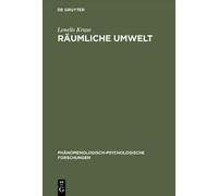 Lenelis Kruse Räumliche Umwelt (Copertina rigida)