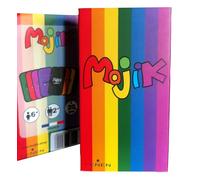 LENEN Mojik - Gioco di carte per adulti e bambini, divertente e universale, per divertirsi tra amici o famiglie, 2 o 8 giocatori arcobaleno