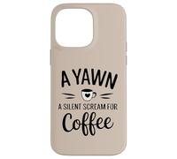 L'energia degli amanti del caffè aumenta un urlo per il caffè Custodia per iPhone 14 Pro Max