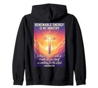 L'energia rinnovabile Cristiana è Il Mio specialista del Ministero Gesù Felpa con Cappuccio