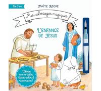 L'enfance de Jésus: Avec 1 pinceau à eau