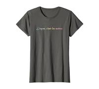 L'enfer C'Est Les autres - L'inferno è Altre Persone Maglietta, Donna, Asfalto, 3XL