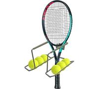 LENFUN Tennis Racket Storage Rack, Tennis Racket, Wall Mount Ball Display Racks,Wall Mounted Metal Tennis Racket And Ping Pong Holder for Badminton/Tennis/pingpong