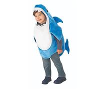 Lengender Costume Baby Shark Bambini Hollaween Cosplay (90, Blu)