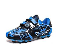 Lengender Scarpe Calcio Ragazza Adolescenti Sneaker Sneaker Outdoor Atletica leggera Allenamento Antiscivolo All'aperto, Nero , 33 EU