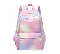 Lengender Zaino Scuola per Ragazze, Bambino Borsa Scuola Primaria Zainetti Borsa Arcobaleno Tempo Libero Viaggio Daypacks, Rosa