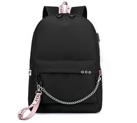 Lengender Zaino USB della Ragazza, Zaini Casual per Bambini, Borsa Scuola Carina Sacchetto Impermeabile Poliestere, Studente Daypacks Moda (B)